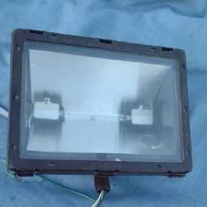 Black Outdoor Flood Light Waterproof NWOT